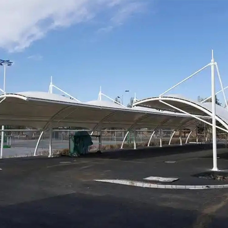 阿勒泰膜结构电动车棚