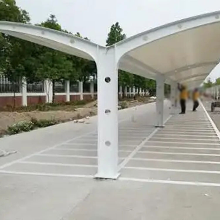 阿勒泰膜结构电动车棚