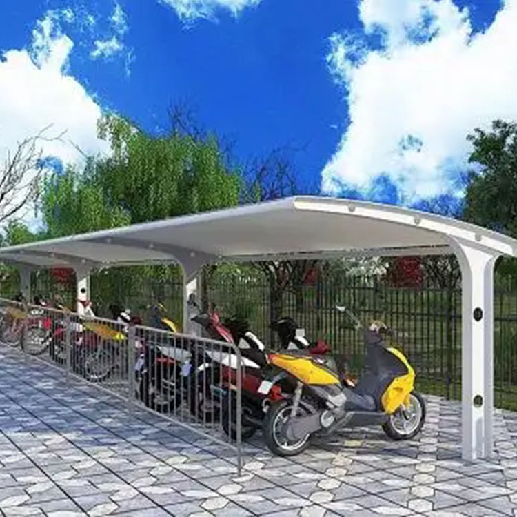 阿勒泰膜结构电动车棚